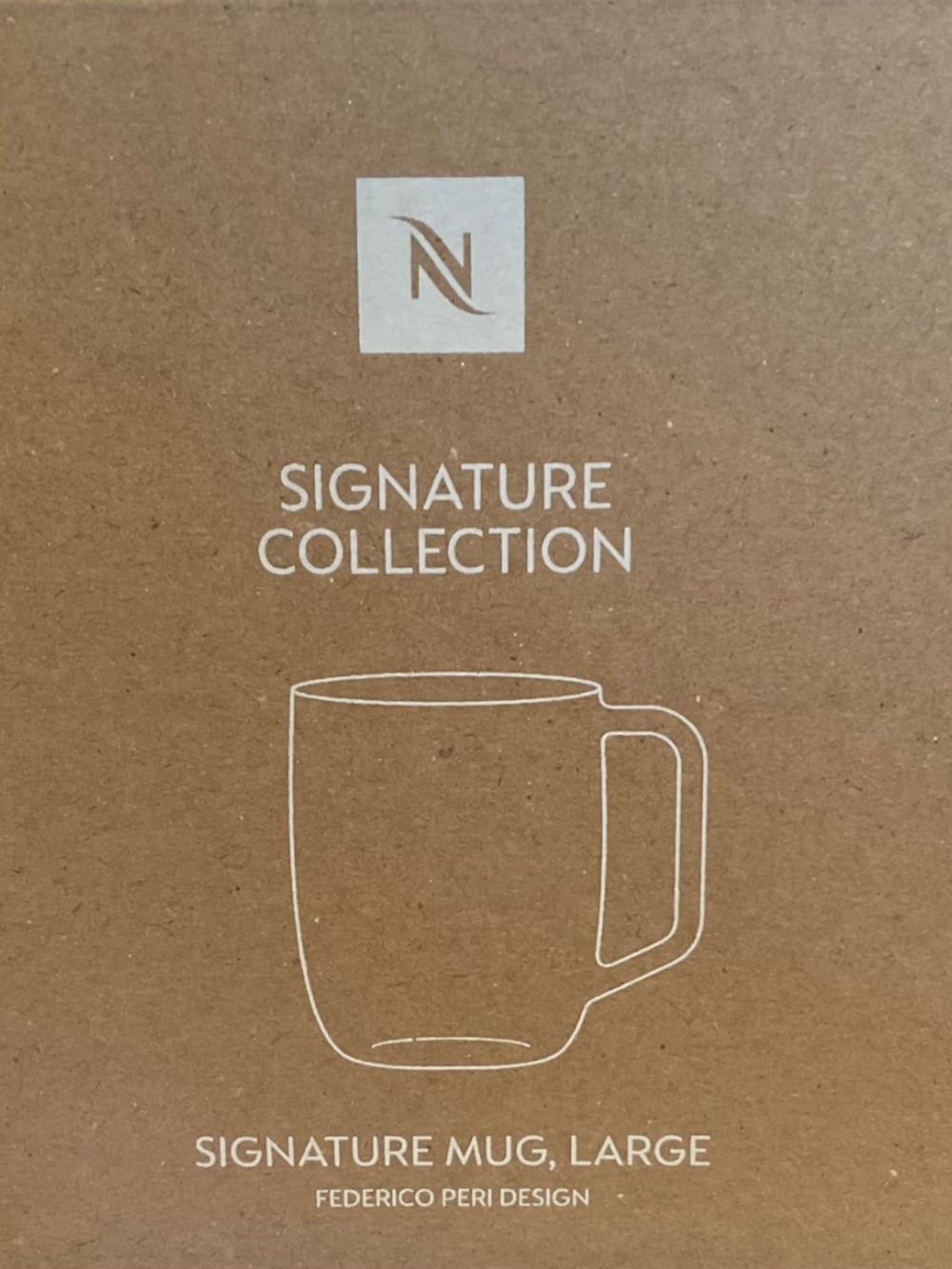 Nespresso Signature Mug Set 2 Large NEW IN BOX Made in France 19 oz Coffee Cups - Picture 7 of 12